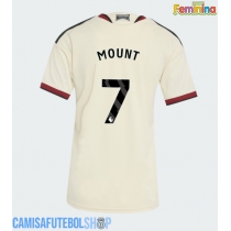 Camisa de time de futebol Manchester United Mason Mount #7 Replicas 3º Equipamento Feminina 2026-27 Manga Curta